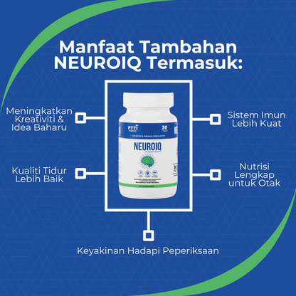 NEUROIQ Smart Supplement - 30 Tablets