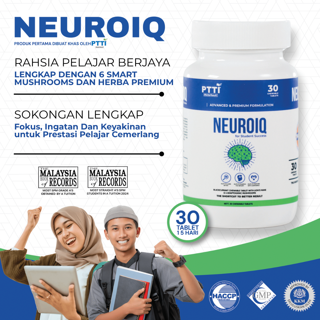 NEUROIQ Smart Supplement - 30 Tablets