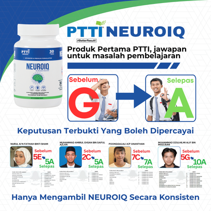 NEUROIQ Smart Supplement - 30 Tablets